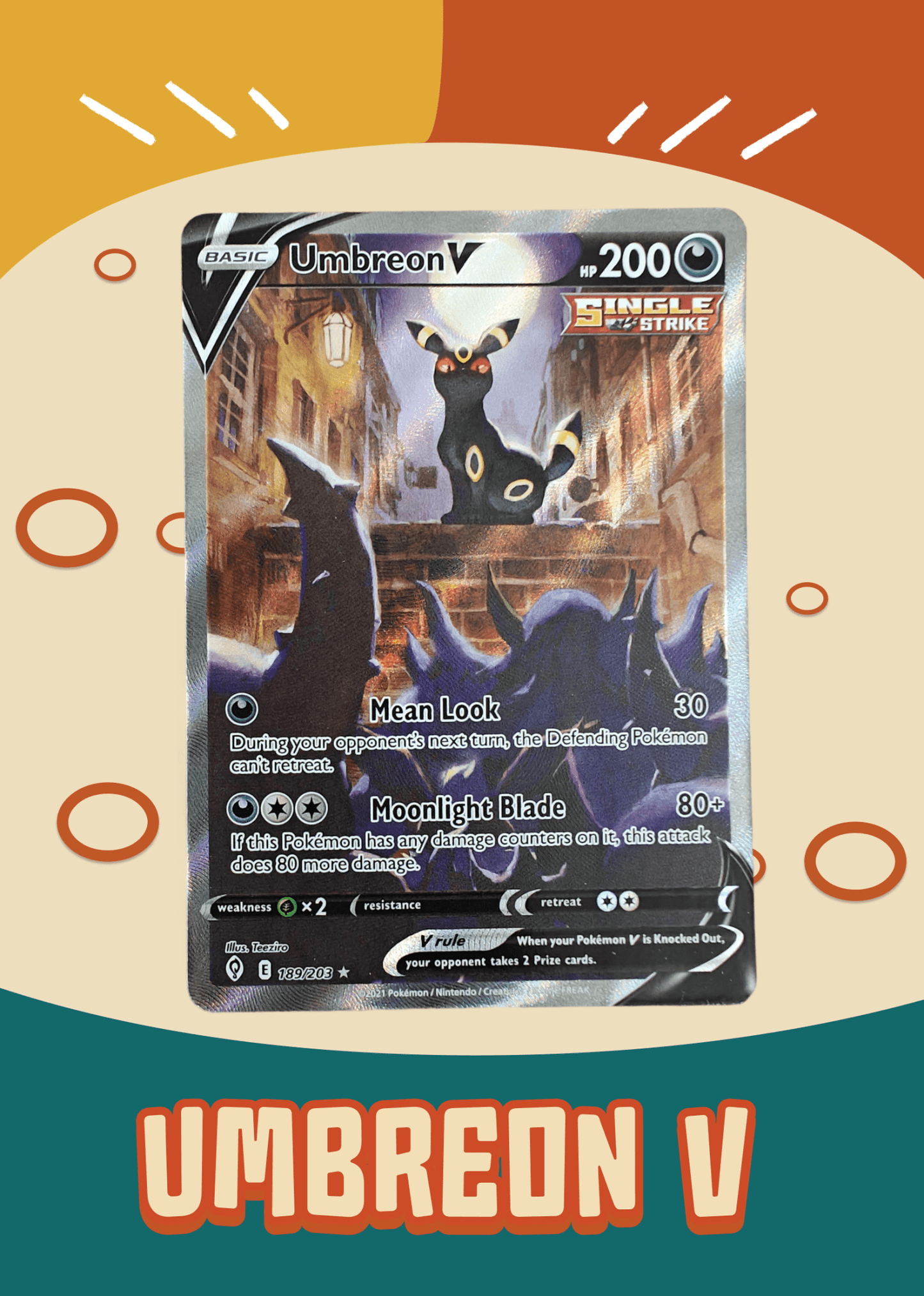 Umbreon V (SAR) - Delightful TCG