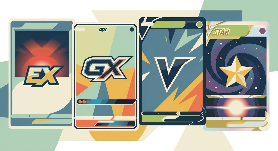 Pokémon EX, GX, V, VSTAR Difference Explained (2026) - Delightful TCG