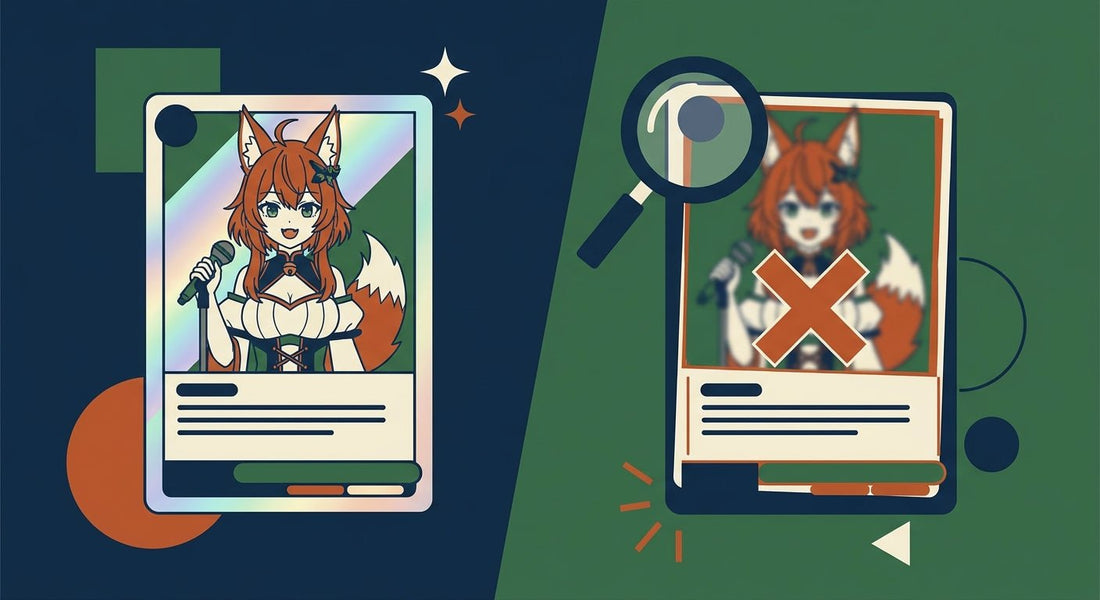 Fake Hololive Card? 7-Step Identification Guide 2026 - Delightful TCG