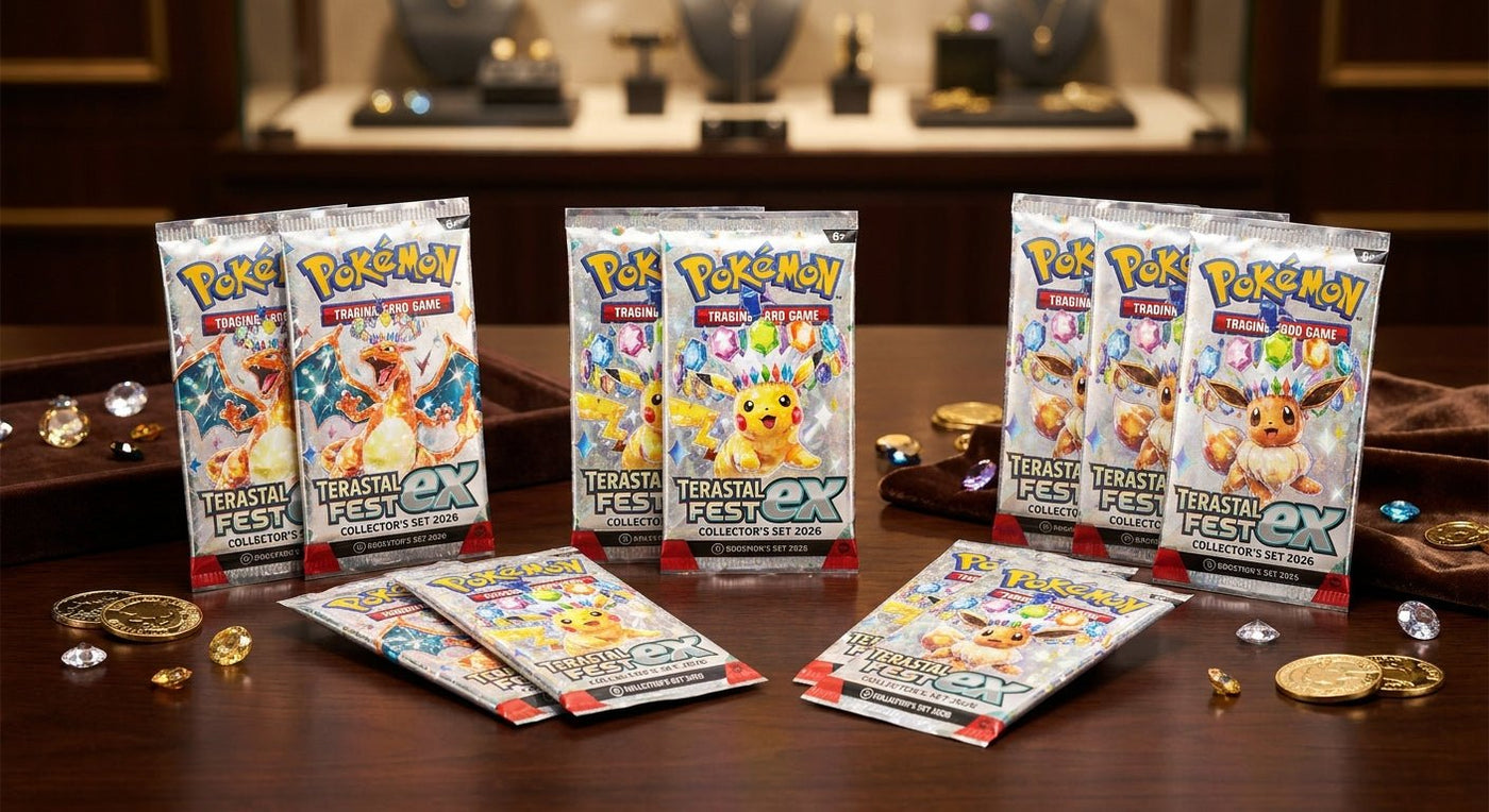 Terastal Fest ex Sealed Packs for Collectors 2026 - Delightful TCG
