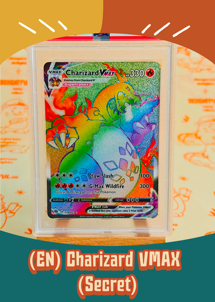 rare rainbow charizard card Pokemon Champion's Path Secret VMAX #74/73 [CGC Package!:Booster Pack (4 cards) color: Blue cementing its place as Yugiho cards SDJ (starter