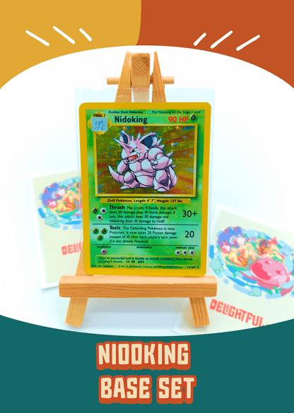 (LP) Nidoking - Base Set - Delightful TCG