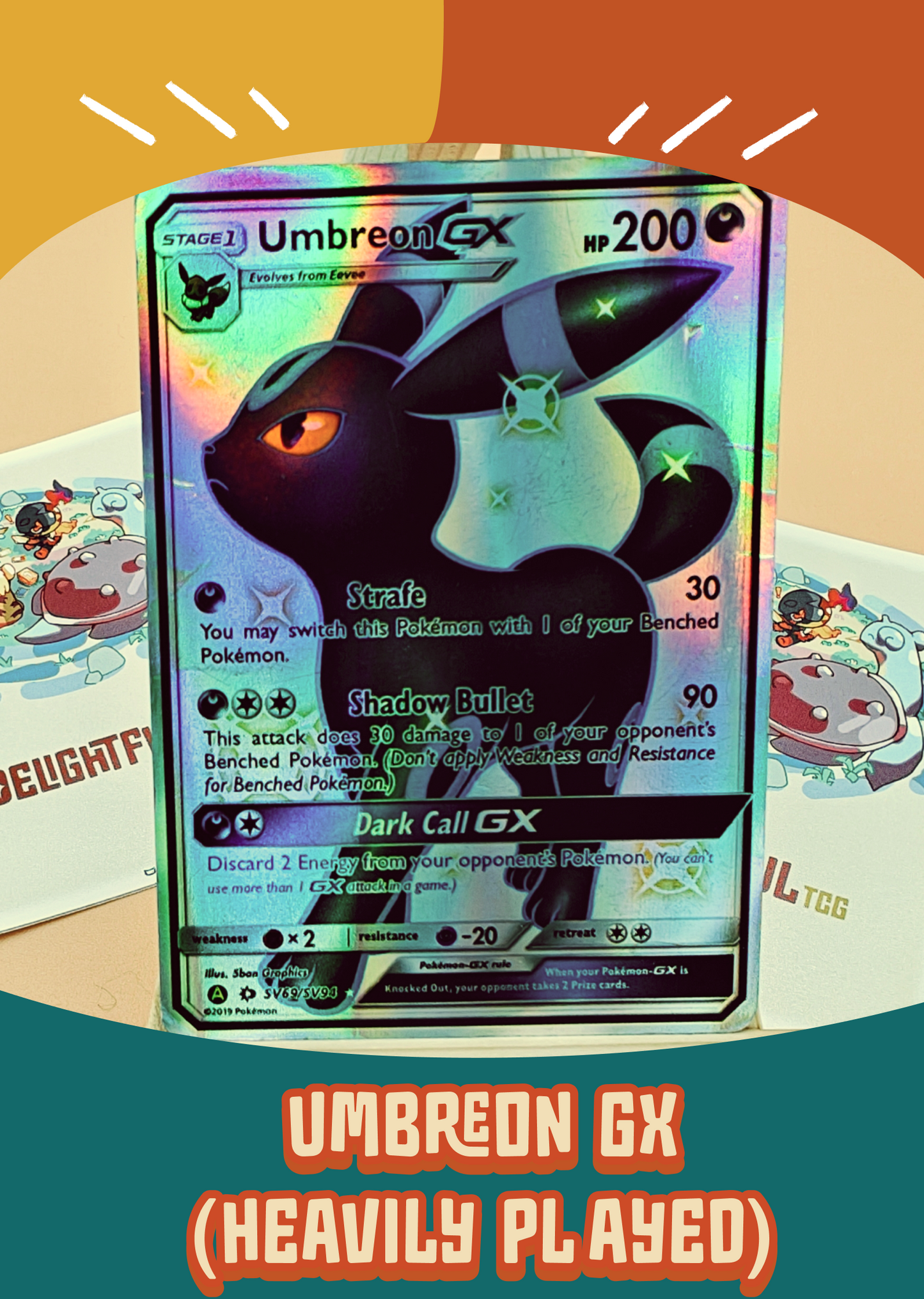 Umbreon Gx (Heavily Played)