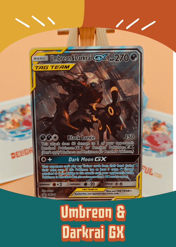 Umbreon & Darkrai GX - SM241 (LP)