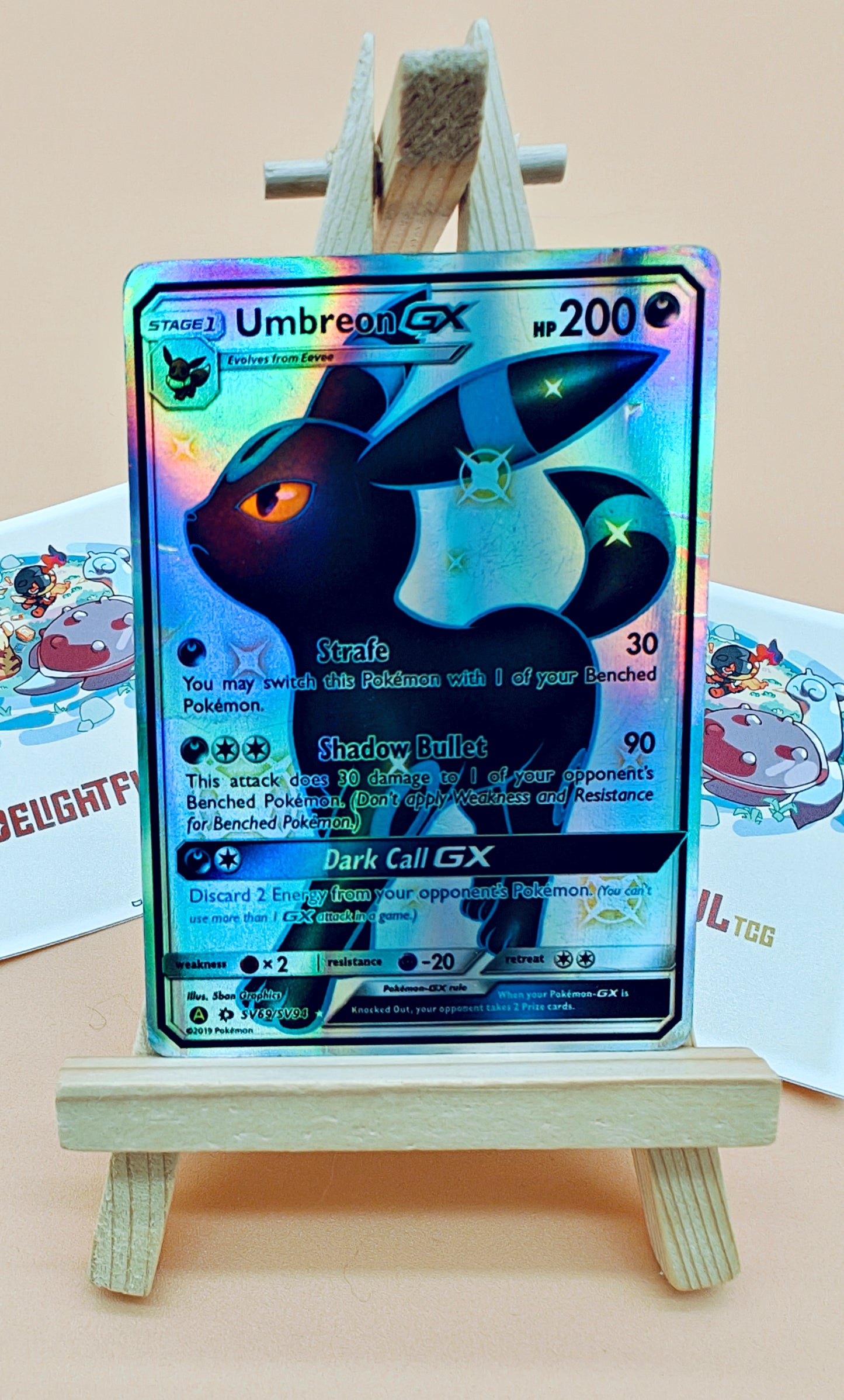 Umbreon Gx (Heavily Played)